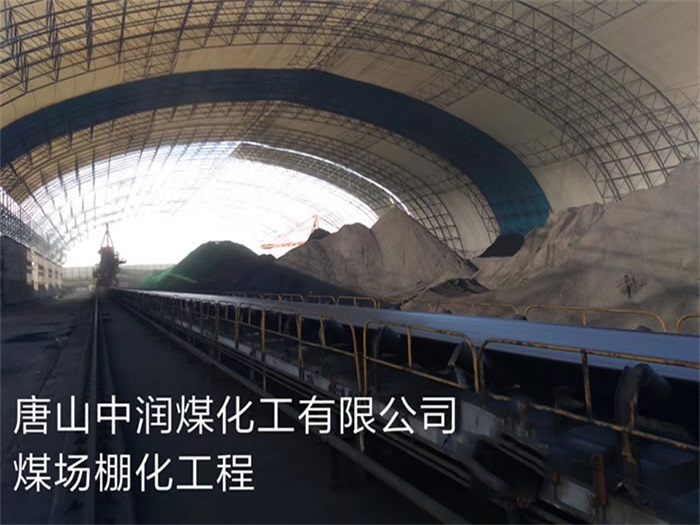 海南煤化工有限公司煤场棚化工程